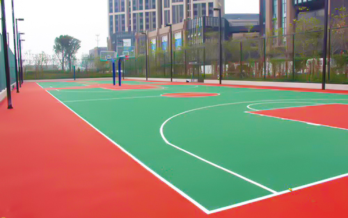 室外籃球場(chǎng)施工