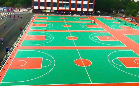 塑膠籃球場