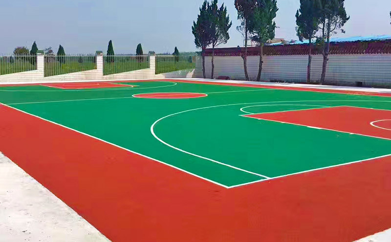 塑膠籃球場