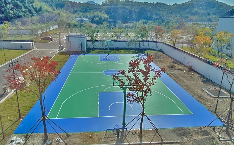 塑膠籃球場