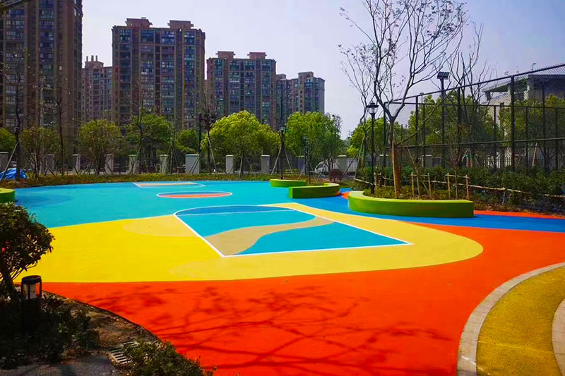 兒童樂(lè)園塑膠地面